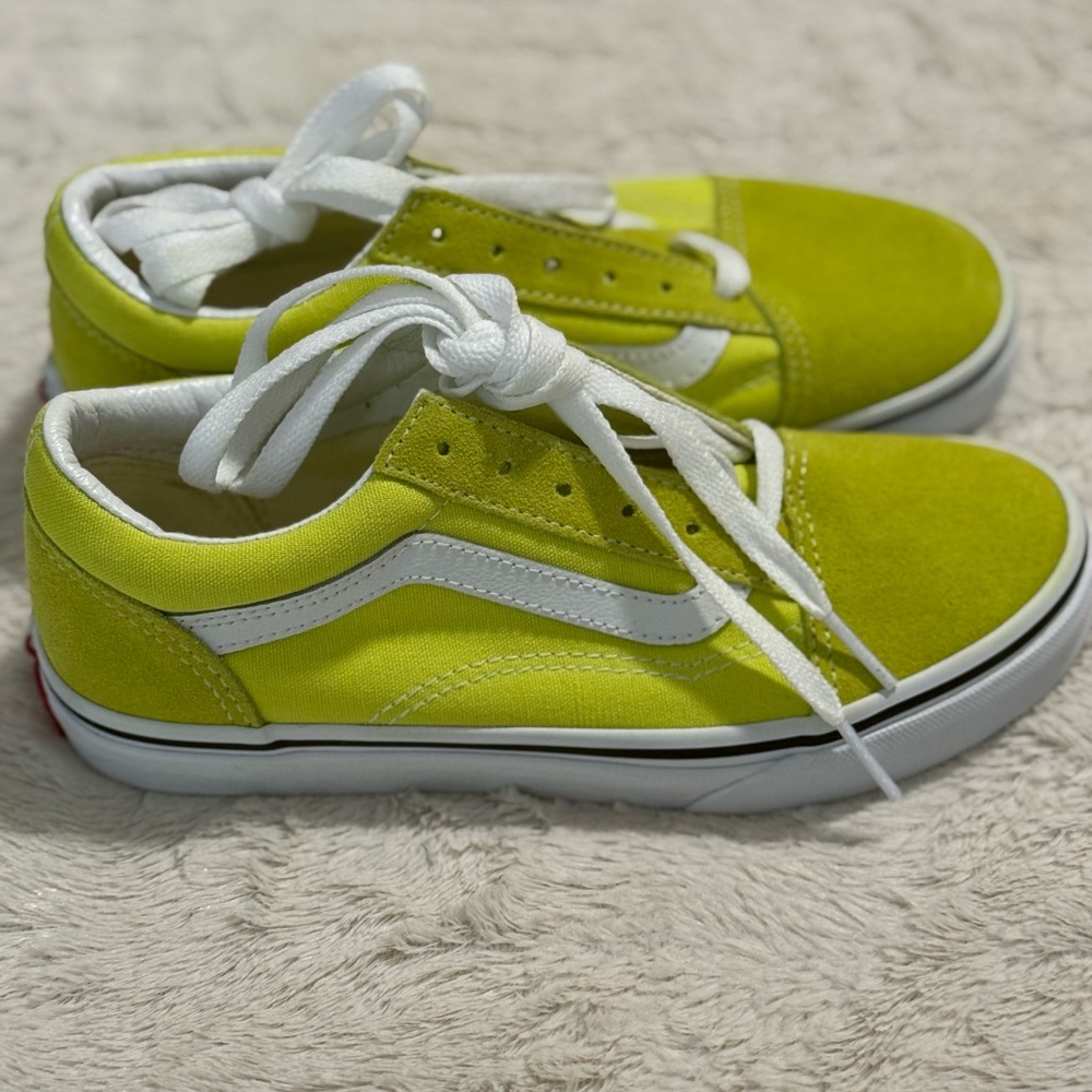 Vans Lime Green Kids Sneakers